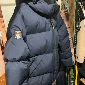 Selling my tripple fat goose jacket.  Only worn once. Pretty much brand new.